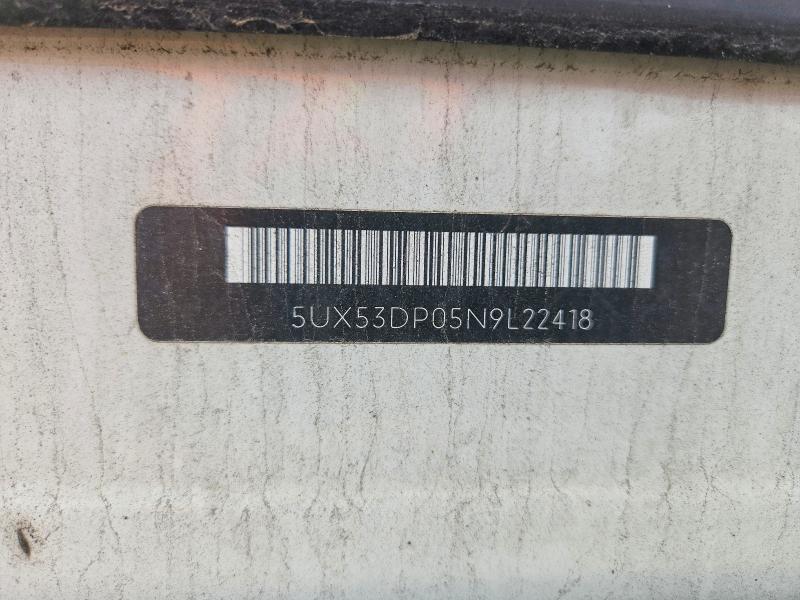 Aukcja sprzedaży 2022 Bmw X3, vin: 5UX53DP05N9L22418, numer aukcji: 67286846
