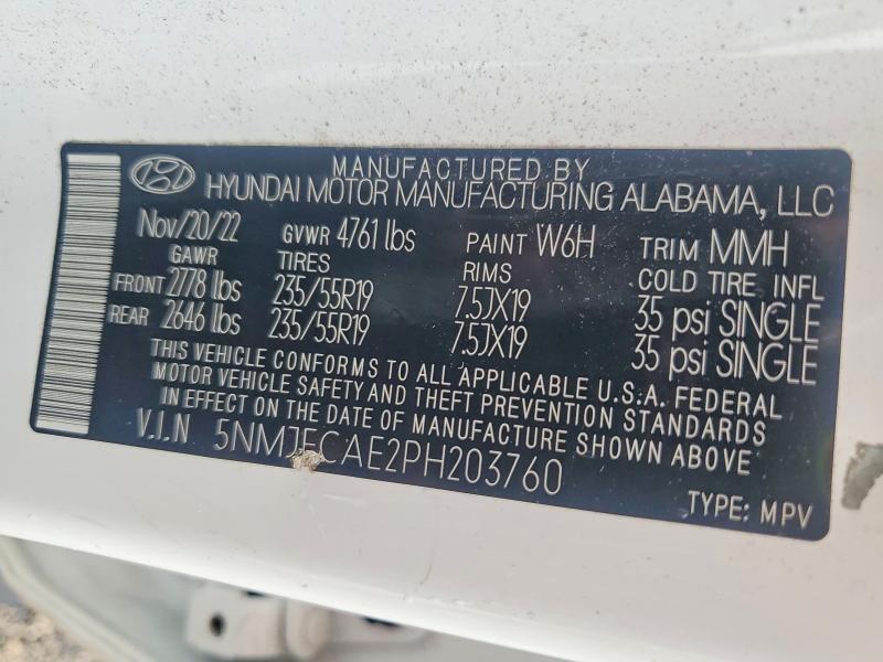 Продаж на аукціоні авто 2023 Hyundai Tucson, vin: 5NMJECAE2PH203760, номер лоту: 68360176