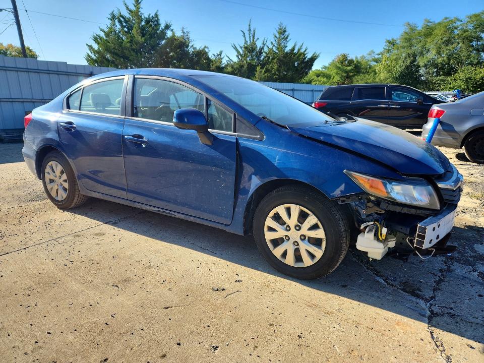 69131946 :رقم المزاد ، 2HGFB2F51CH535665 vin ، 2012 Honda Civic مزاد بيع