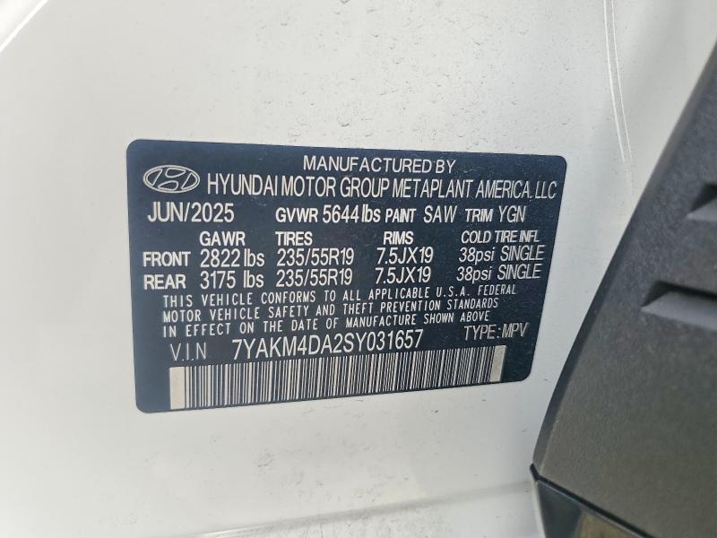 Aukcja sprzedaży 2025 Hyundai Ioniq 5, vin: 7YAKM4DA2SY031657, numer aukcji: 67335366