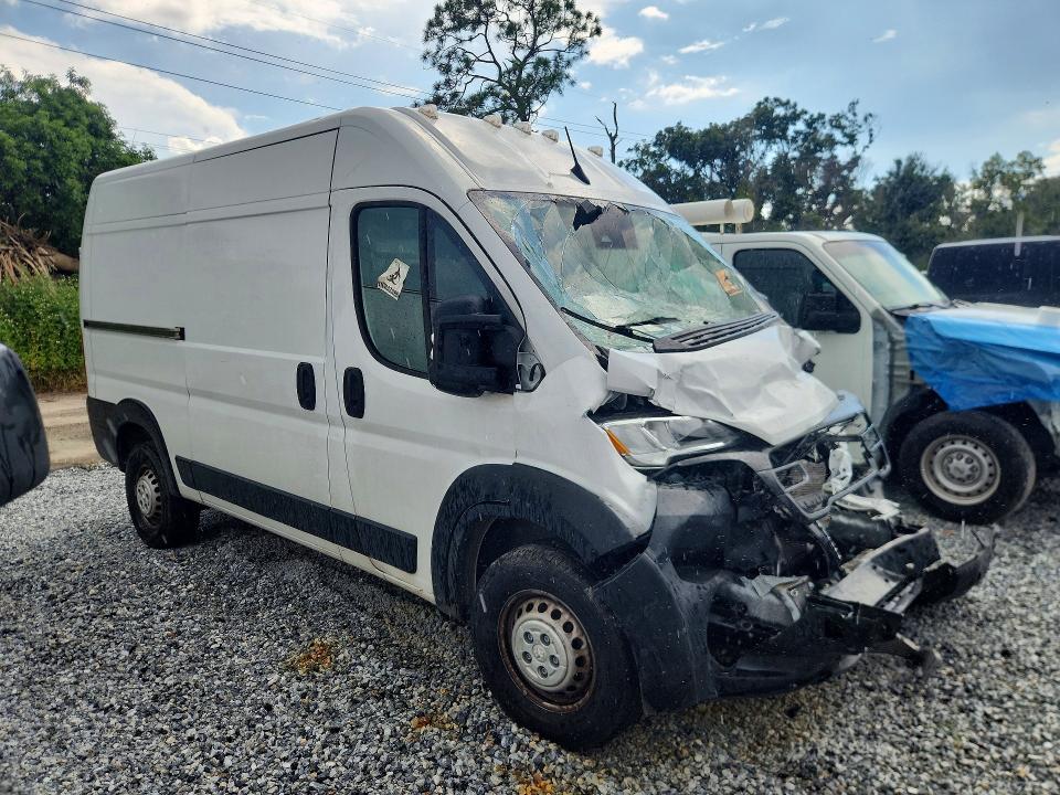 61936736 :رقم المزاد ، 3C6LRVBG7RE121047 vin ، 2024 Ram Promaster 1500 مزاد بيع