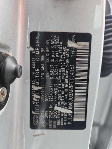 Продажа на аукционе авто 2015 Hyundai Tucson, vin: KM8JU3AG8FU014151, номер лота: 70247616