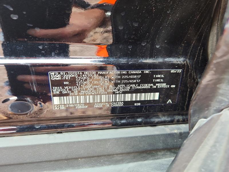 Auction sale of the 2023 Toyota Rav4, vin: 2T3F1RFV9PW377009, lot number: 69578886