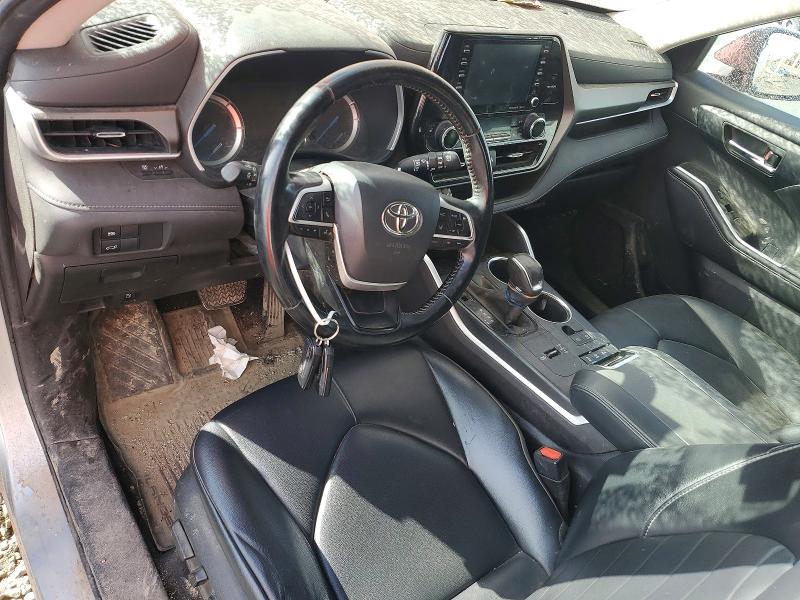 2022 Toyota Highlander Hybrid მანქანა იყიდება აუქციონზე, vin: 5TDGBRCH6NS542562, აუქციონის ნომერი: 67011216