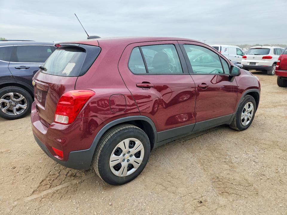 Aukcja sprzedaży 2017 Chevrolet Trax, vin: 3GNCJKSB4HL273176, numer aukcji: 70368326