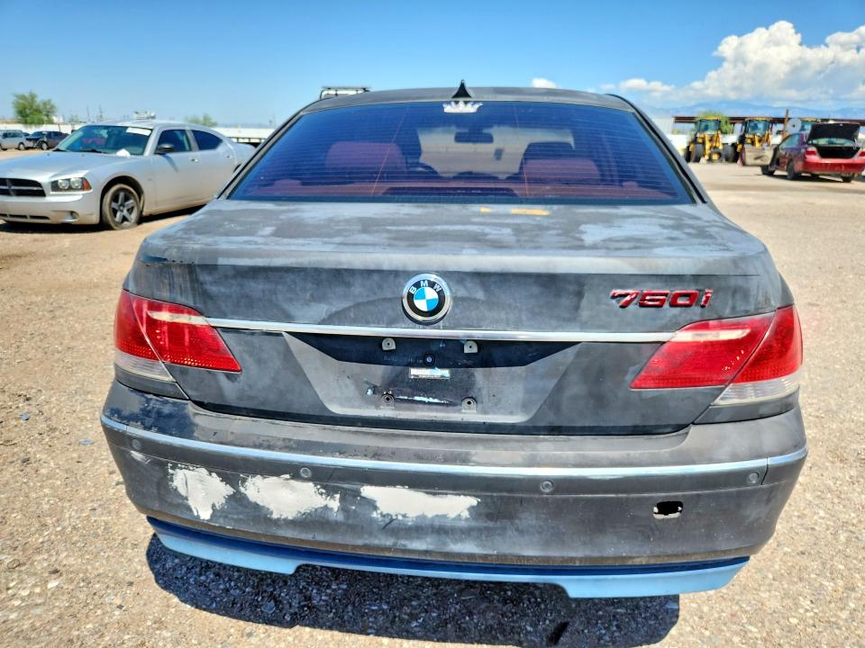 67372486 :رقم المزاد ، WBAHL83576DT05011 vin ، 2006 Bmw 750 مزاد بيع