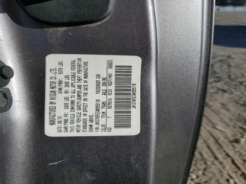 Aukcja sprzedaży 2010 Infiniti G37 Convertible, vin: JN1CV6FE7AM355118, numer aukcji: 69991806