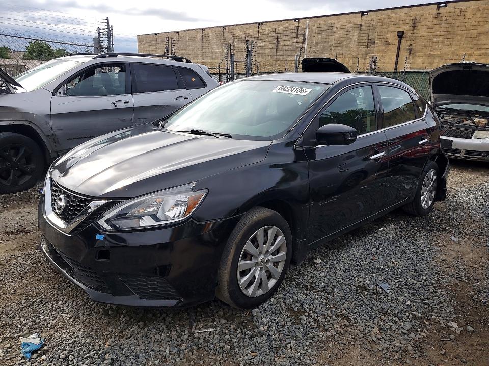 2019 Nissan Sentra მანქანა იყიდება აუქციონზე, vin: 3N1AB7AP9KY456271, აუქციონის ნომერი: 68224186