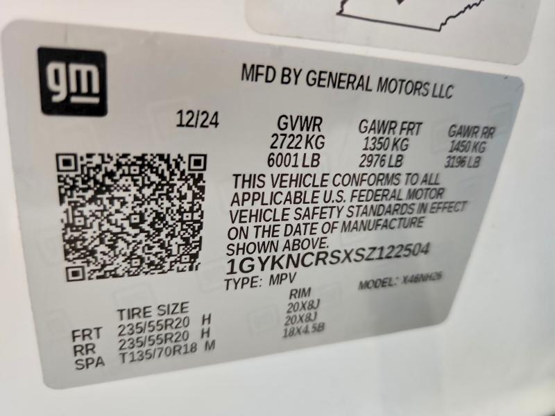 Продажа на аукционе авто 2025 Cadillac Xt5, vin: 1GYKNCRSXSZ122504, номер лота: 70689436