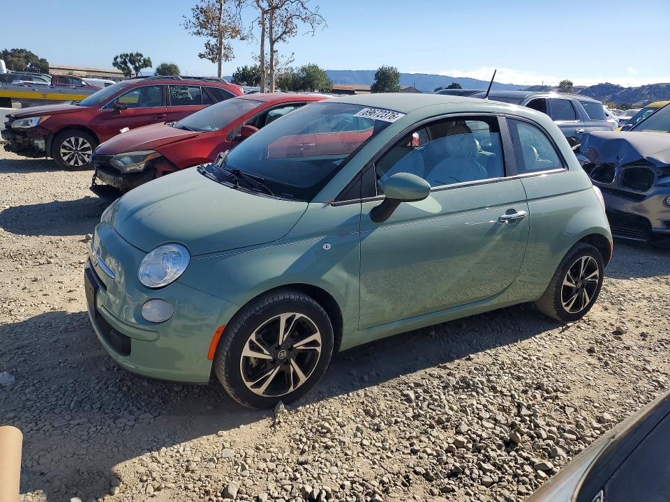 2012 Fiat 500 მანქანა იყიდება აუქციონზე, vin: 3C3CFFAR2CT381129, აუქციონის ნომერი: 69672376