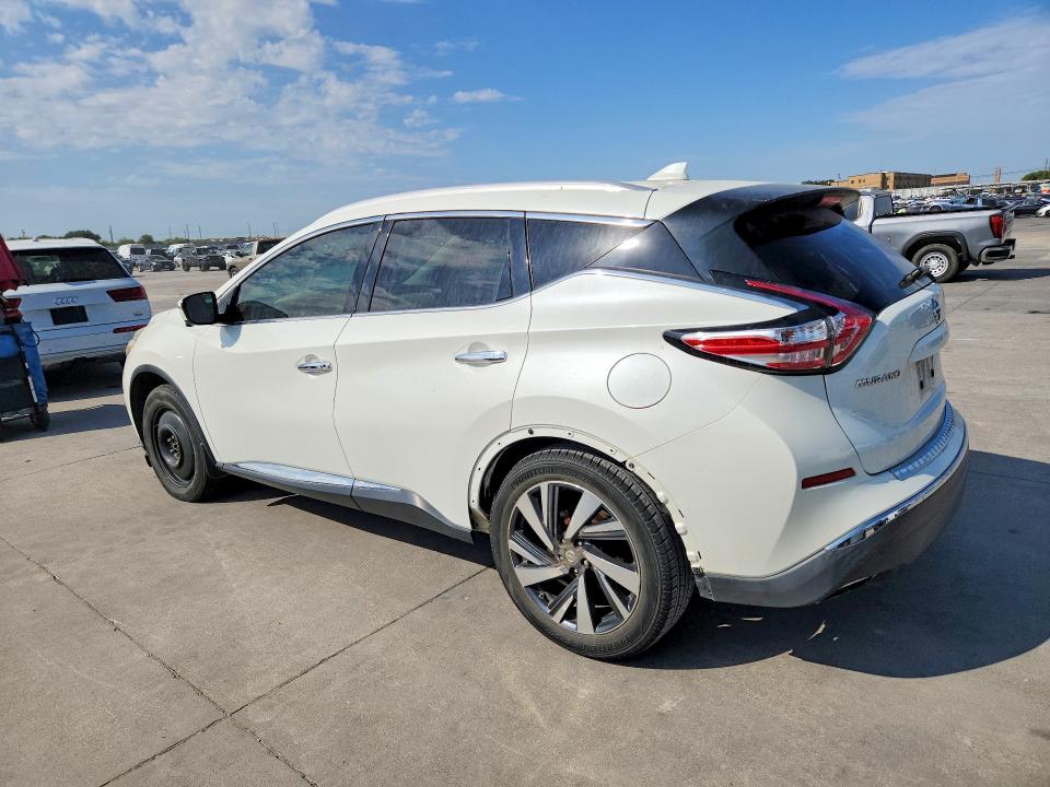 Продажа на аукционе авто 2017 Nissan Murano, vin: 5N1AZ2MG3HN199620, номер лота: 66016876