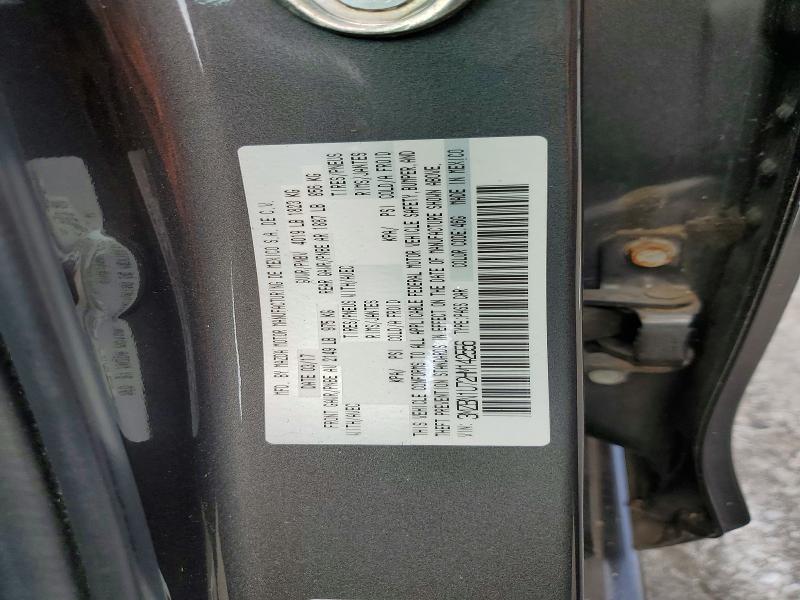 69610796 :رقم المزاد ، 3MZBN1U72HM142556 vin ، 2017 Mazda 3 مزاد بيع