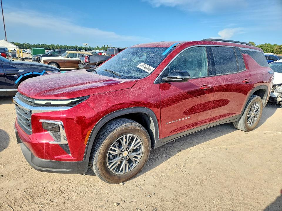 2025 Chevrolet Traverse მანქანა იყიდება აუქციონზე, vin: 1GNERGRS3SJ203641, აუქციონის ნომერი: 68748806