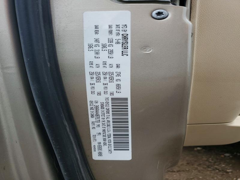 67328076 :رقم المزاد ، 2A8HR44H48R781759 vin ، 2008 Chrysler Town & Country مزاد بيع