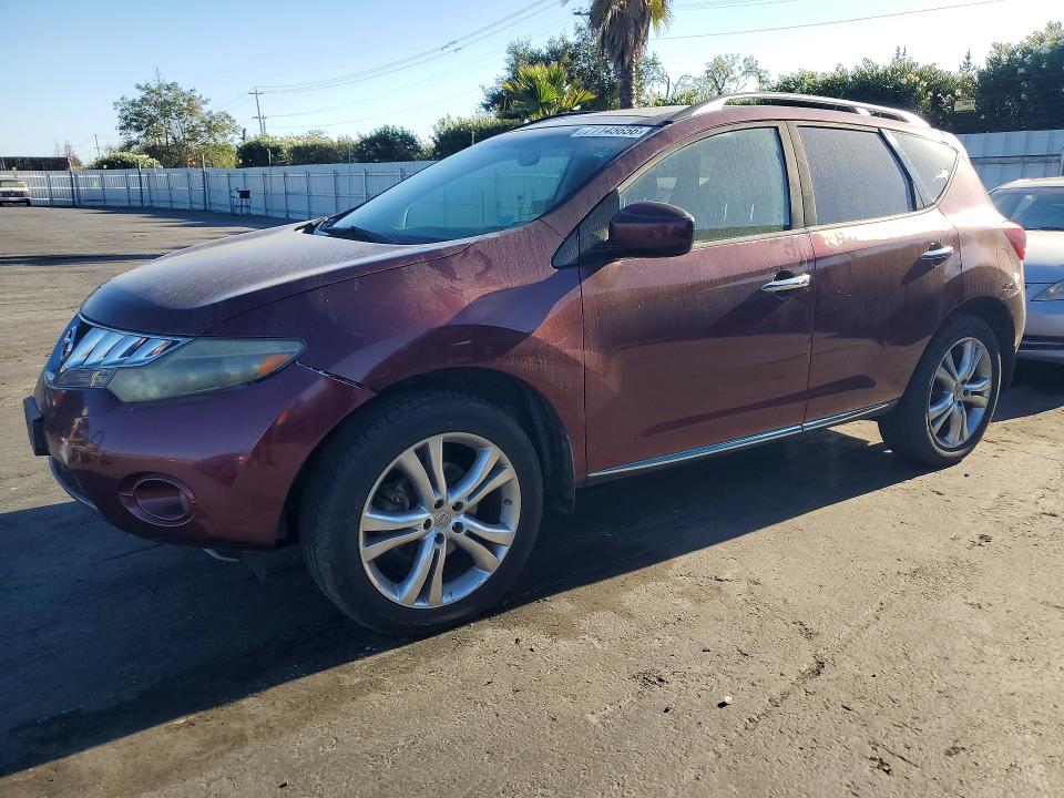 2009 Nissan Murano მანქანა იყიდება აუქციონზე, vin: JN8AZ18W79W121731, აუქციონის ნომერი: 71145656