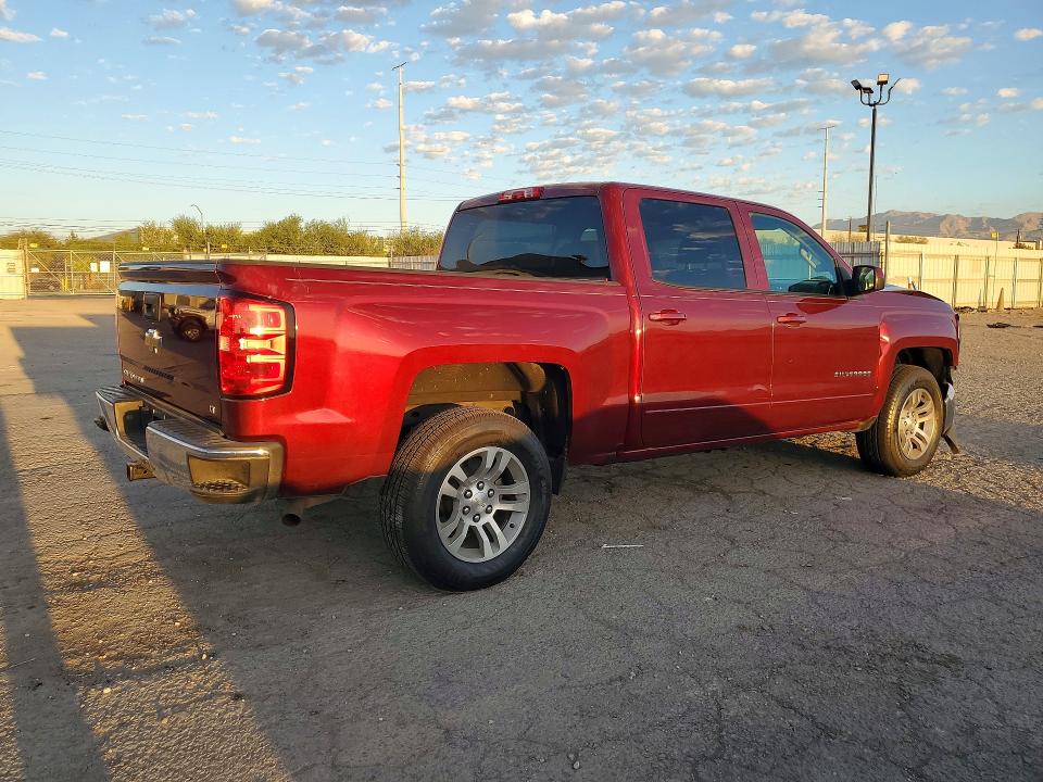 70507036 :رقم المزاد ، 3GCPCREC0HG124046 vin ، 2017 Chevrolet Silverado مزاد بيع