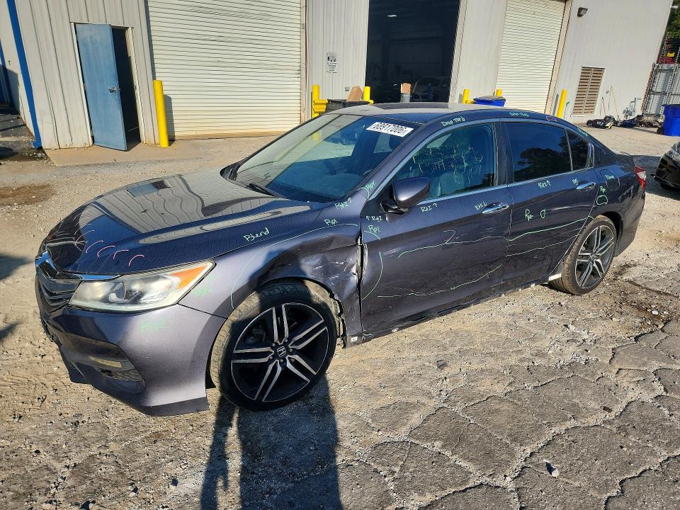 Auction sale of the 2017 Honda Accord, vin: 1HGCR2F50HA030804, lot number: 68917006