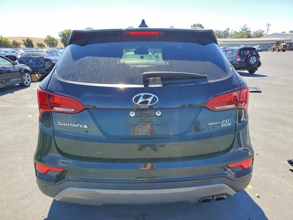 70302876 :رقم المزاد ، 5XYZW4LA0HG455941 vin ، 2017 Hyundai Santa Fe Sport مزاد بيع