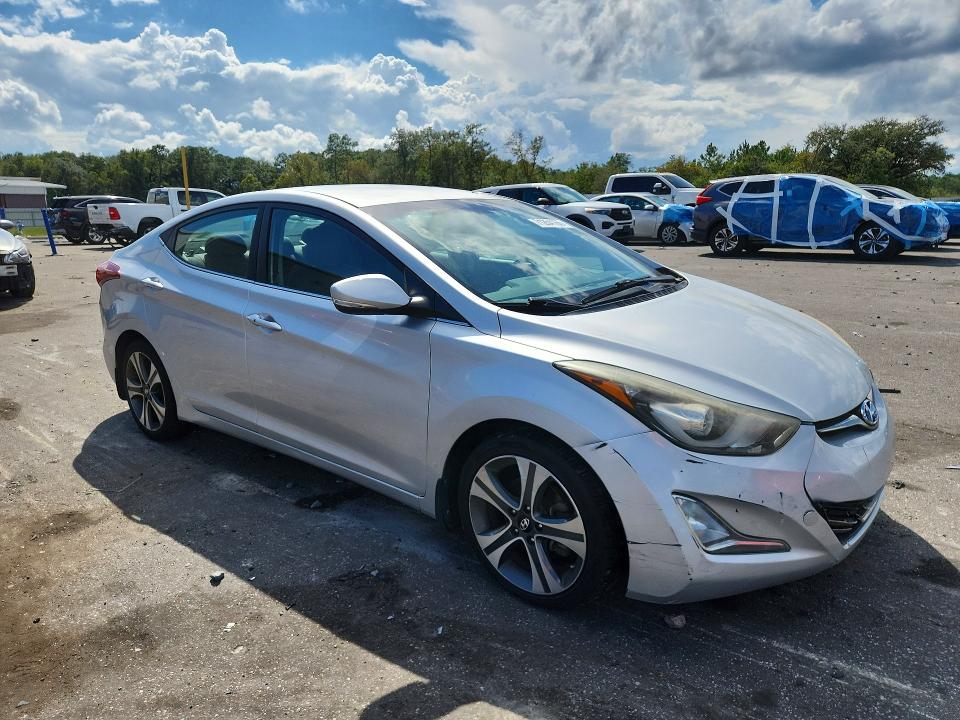 71254166 :رقم المزاد ، KMHDH4AH1GU523337 vin ، 2016 Hyundai Elantra مزاد بيع