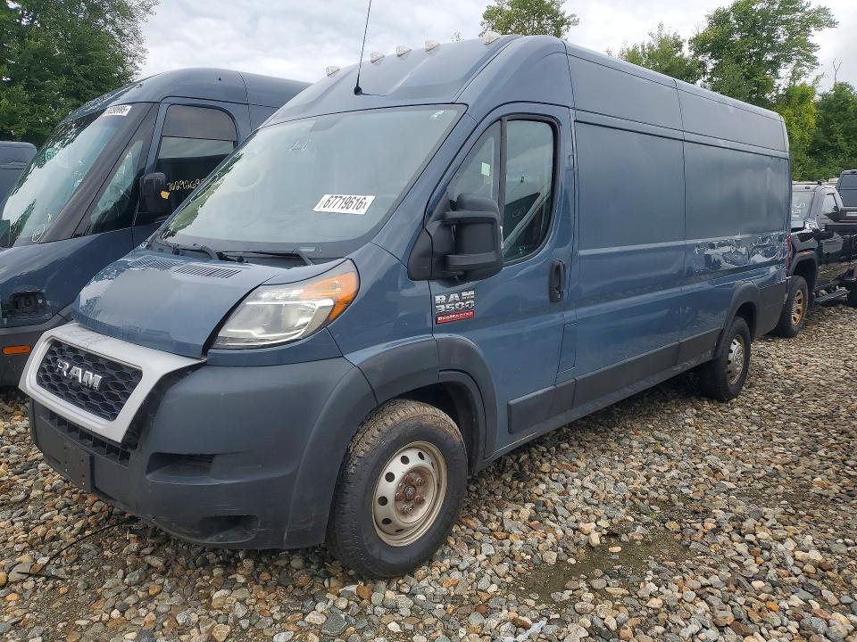 67719616 :رقم المزاد ، 3C6URVJG0LE136468 vin ، 2020 Ram Promaster 3500 مزاد بيع