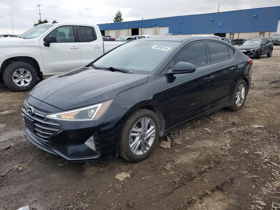 2019 Hyundai Elantra მანქანა იყიდება აუქციონზე, vin: 5NPD84LF0KH432238, აუქციონის ნომერი: 69558516