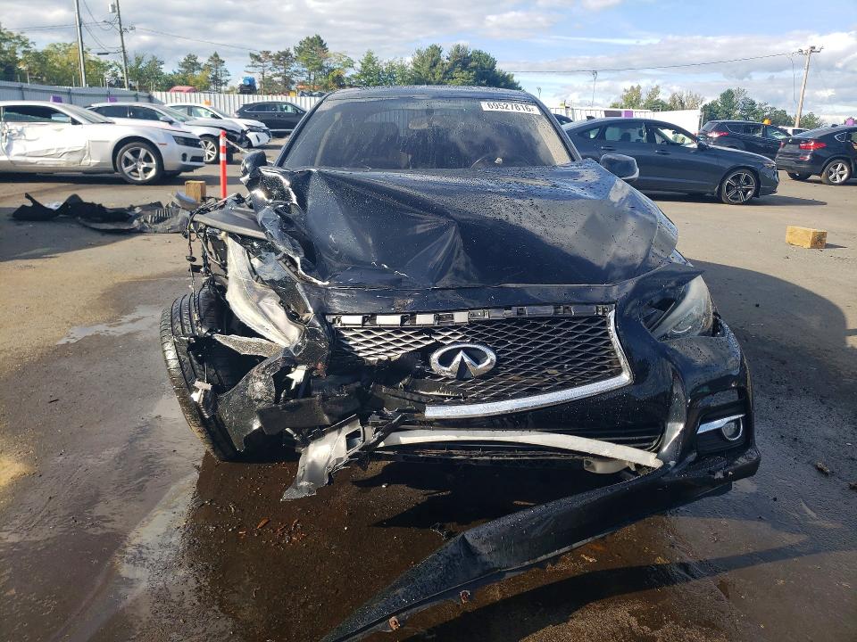 69527816 :رقم المزاد ، JN1BV7AR0FM394233 vin ، 2015 Infiniti Q50 مزاد بيع