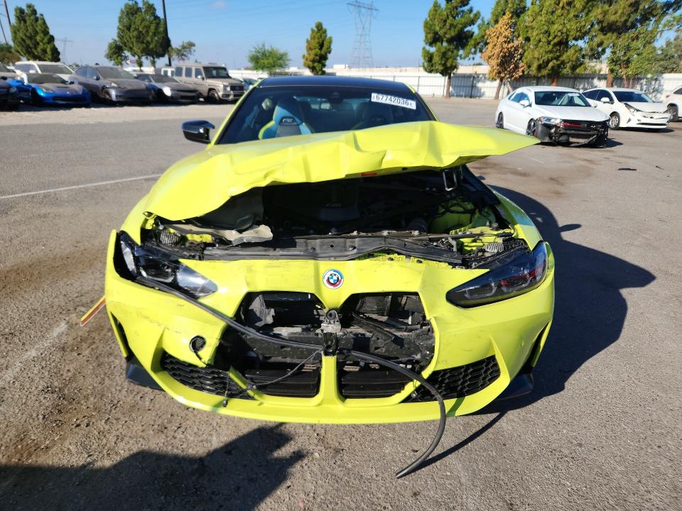 Aukcja sprzedaży 2022 Bmw M4, vin: WBS33AZ04NCK65595, numer aukcji: 67742036