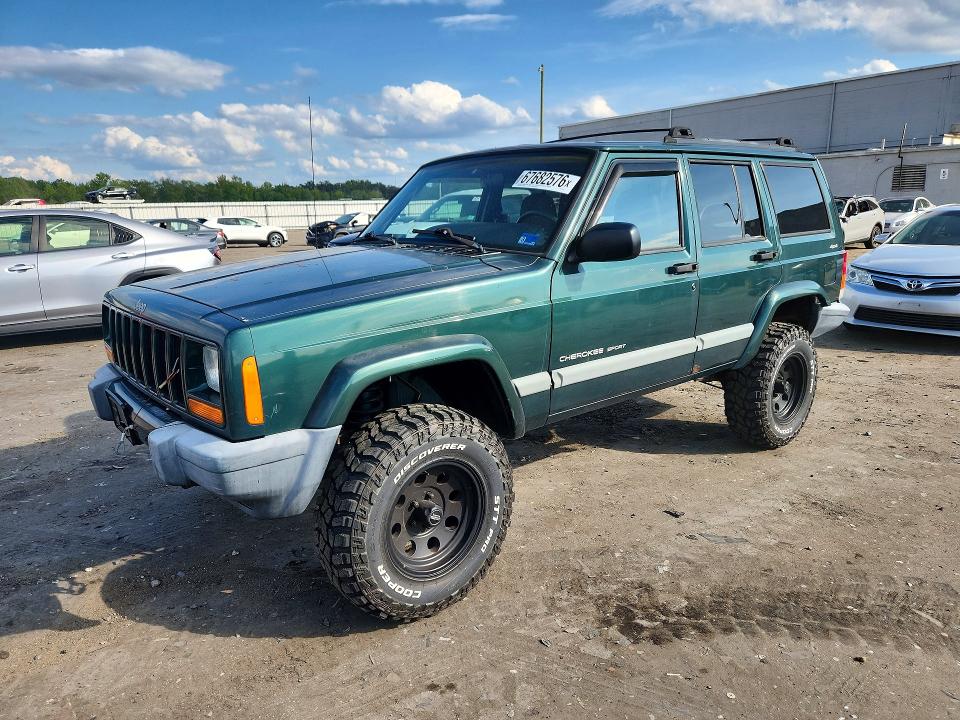 67682576 :رقم المزاد ، 1J4FF48S0YL164357 vin ، 2000 Jeep Cherokee مزاد بيع