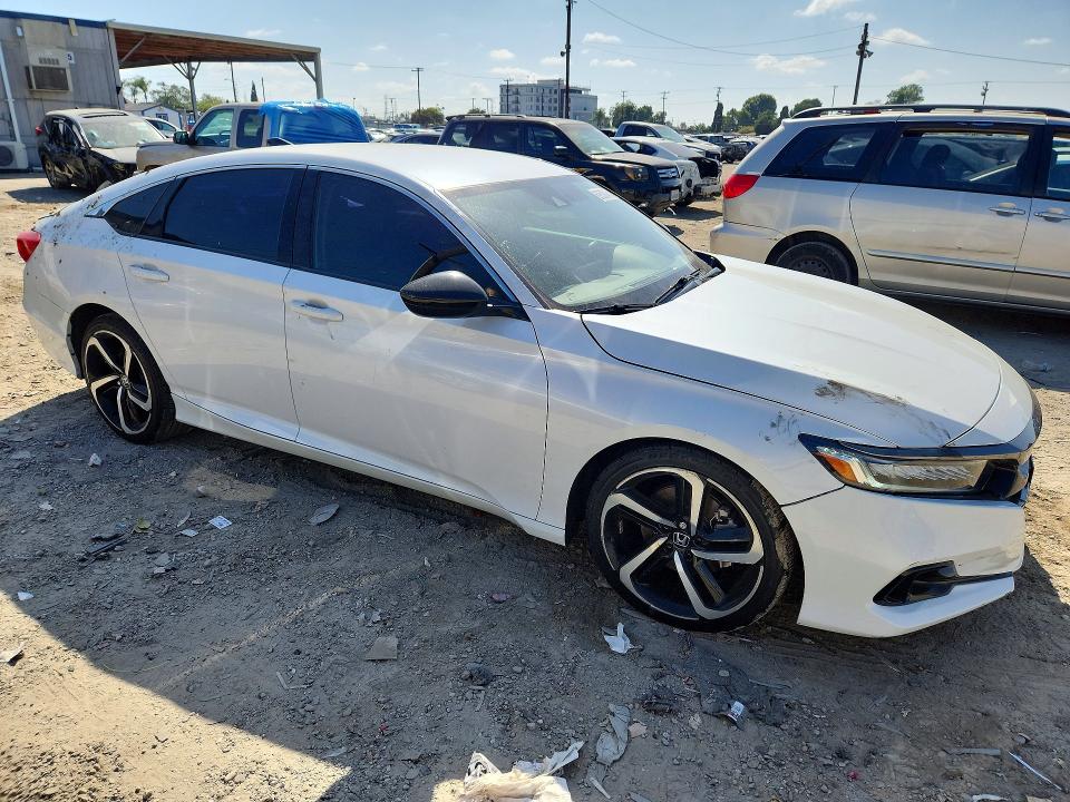 69538046 :رقم المزاد ، 1HGCV1F49MA011871 vin ، 2021 Honda Accord مزاد بيع
