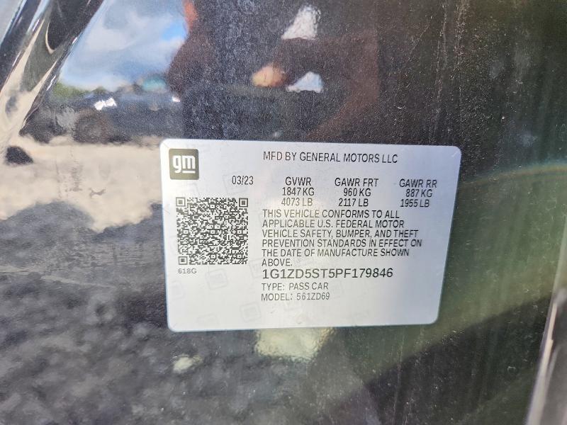Продаж на аукціоні авто 2023 Chevrolet Malibu, vin: 1G1ZD5ST5PF179846, номер лоту: 67616296