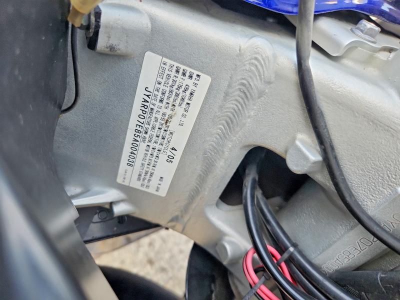 Продажа на аукционе авто 2005 Yamaha Fjr1300, vin: JYARP07E85A004038, номер лота: 67280886