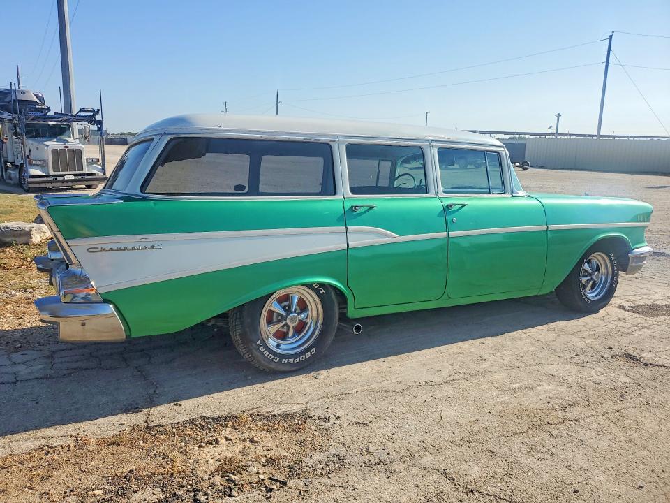 69445856 :رقم المزاد ، VB57A160131 vin ، 1957 Chevrolet Station Wa مزاد بيع