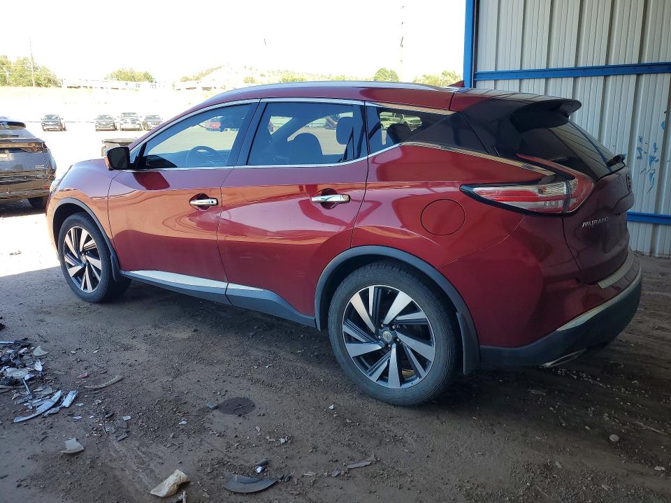 2015 Nissan Murano მანქანა იყიდება აუქციონზე, vin: 5N1AZ2MH8FN252897, აუქციონის ნომერი: 67576296