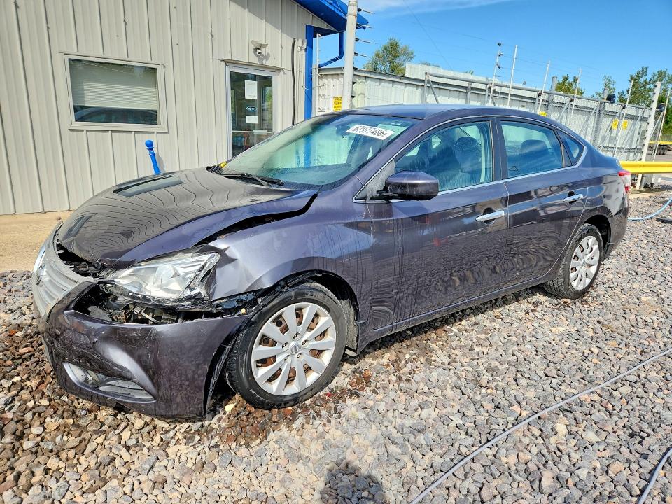 2013 Nissan Sentra მანქანა იყიდება აუქციონზე, vin: 3N1AB7AP5DL783735, აუქციონის ნომერი: 69063756