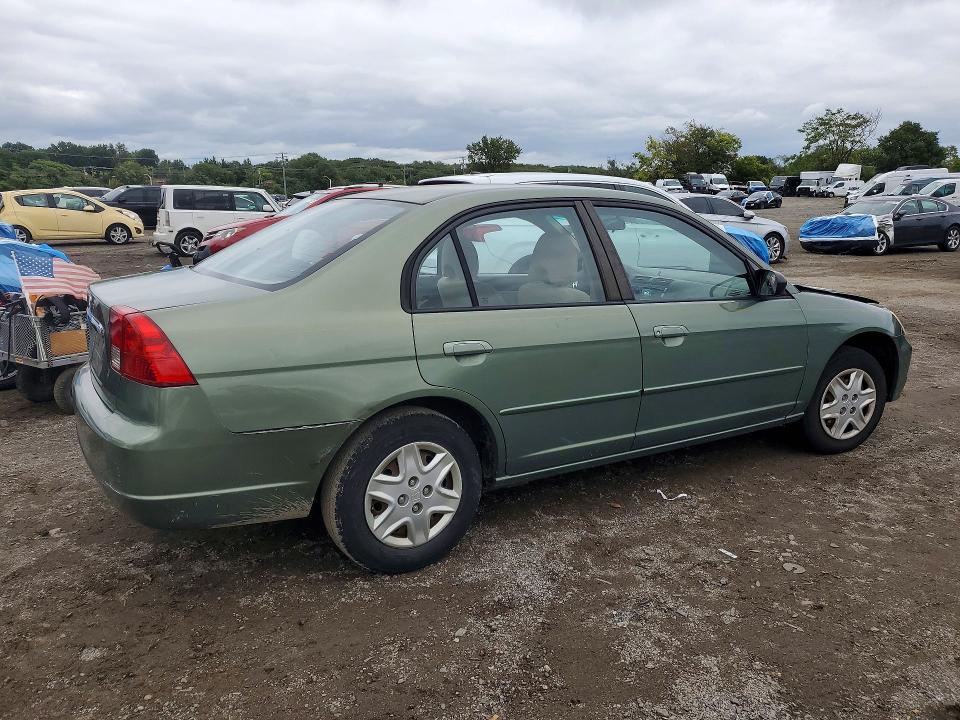 2003 Honda Civic მანქანა იყიდება აუქციონზე, vin: 2HGES16573H572239, აუქციონის ნომერი: 70840376