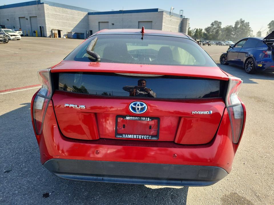 2018 Toyota Prius მანქანა იყიდება აუქციონზე, vin: JTDKBRFUXJ3586191, აუქციონის ნომერი: 69938746