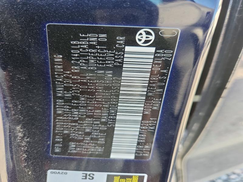 Aukcja sprzedaży 2024 Toyota Corolla, vin: 5YFB4MDE8RP155022, numer aukcji: 67629496