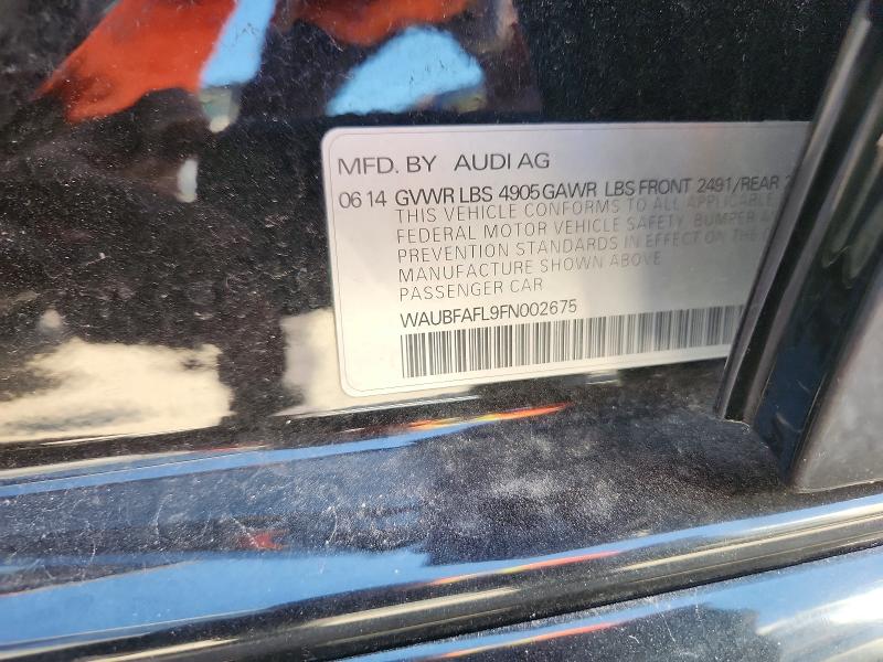 Продажа на аукционе авто 2015 Audi A4, vin: WAUBFAFL9FN002675, номер лота: 70253796