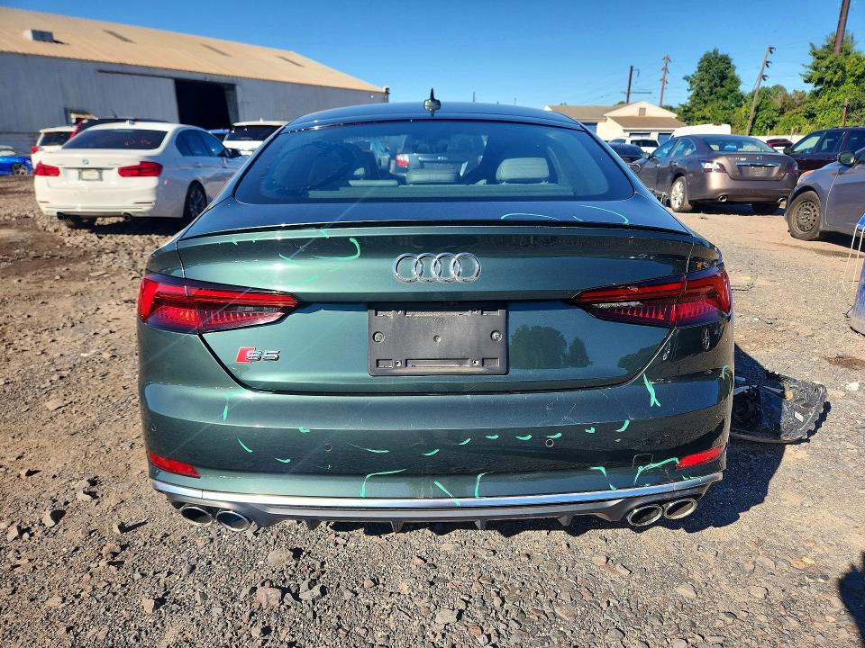 2018 Audi S5 მანქანა იყიდება აუქციონზე, vin: WAUB4CF55JA061094, აუქციონის ნომერი: 69001686
