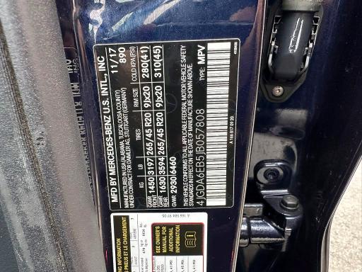 2018 Mercedes-benz Gle მანქანა იყიდება აუქციონზე, vin: 4JGDA6EB5JB057808, აუქციონის ნომერი: 66055086