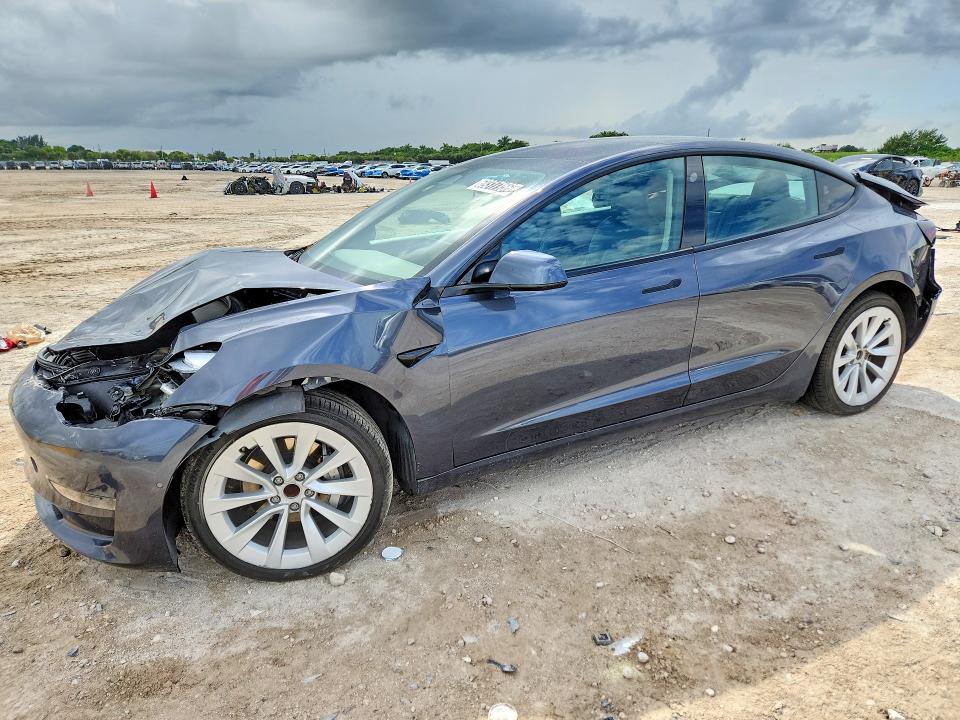 Продажа на аукционе авто 2022 Tesla Model 3, vin: 5YJ3E1EAXNF370306, номер лота: 69317156