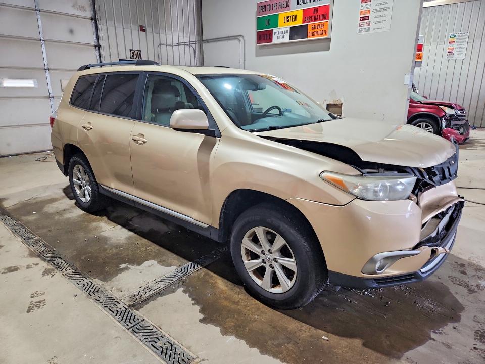 69110476 :رقم المزاد ، 5TDBK3EH9DS212904 vin ، 2013 Toyota Highlander مزاد بيع