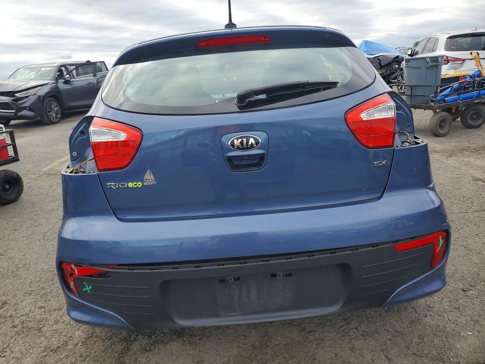 2016 Kia Rio 5-door მანქანა იყიდება აუქციონზე, vin: KNADN5A39G6569541, აუქციონის ნომერი: 71063616