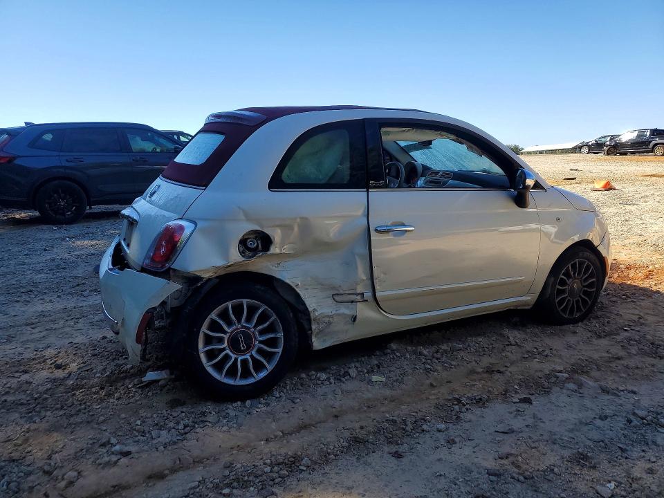 70619236 :رقم المزاد ، 3C3CFFER6DT529407 vin ، 2013 Fiat 500 مزاد بيع