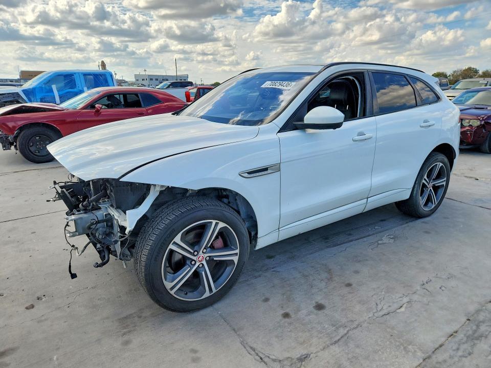 2018 Jaguar F-pace მანქანა იყიდება აუქციონზე, vin: SADCM2FVXJA324234, აუქციონის ნომერი: 70829436