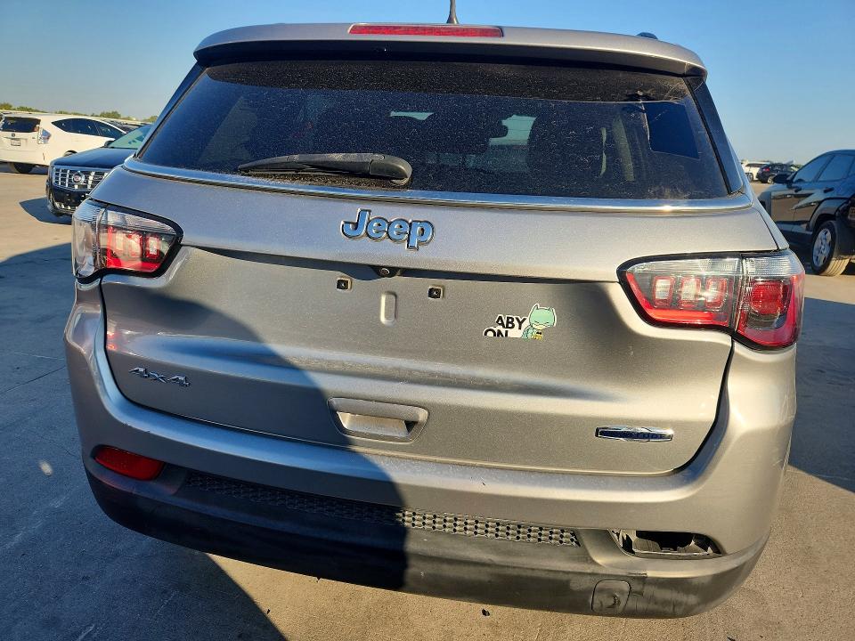 68477866 :رقم المزاد ، 3C4NJDBB1MT584541 vin ، 2021 Jeep Compass مزاد بيع
