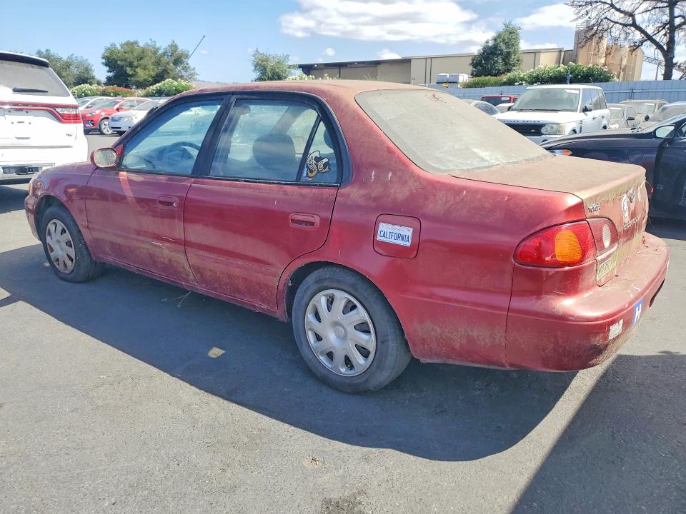 2001 Toyota Corolla მანქანა იყიდება აუქციონზე, vin: 1NXBR12E81Z542935, აუქციონის ნომერი: 69040756