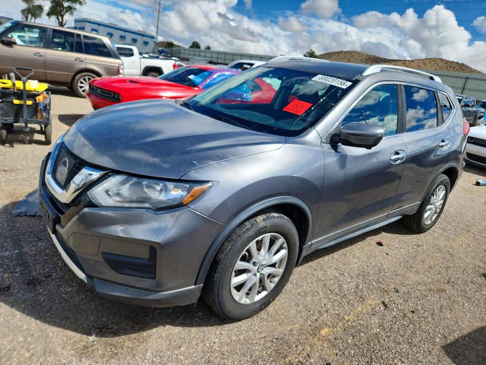 Продажа на аукционе авто 2017 Nissan Rogue, vin: KNMAT2MV7HP586194, номер лота: 68020156