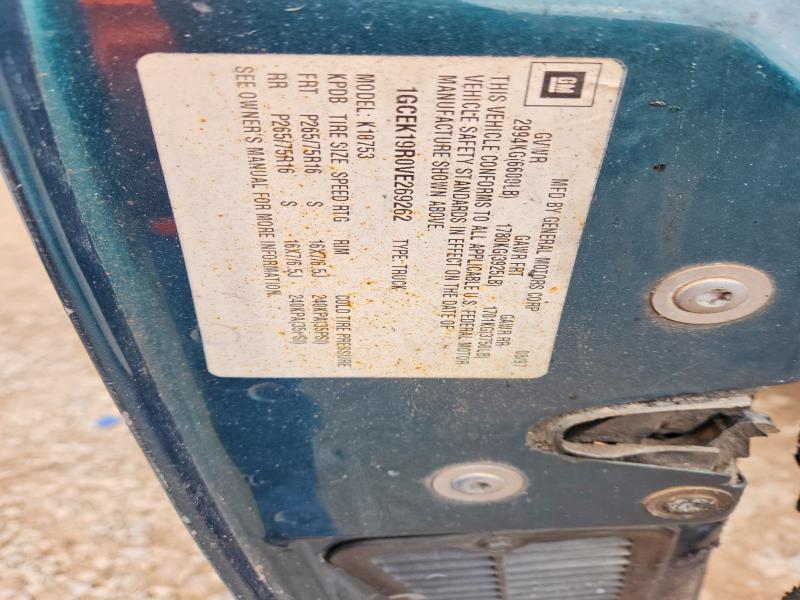 Продаж на аукціоні авто 1997 Chevrolet Gmt-400, vin: 1GCEK19R0VE269262, номер лоту: 70240666