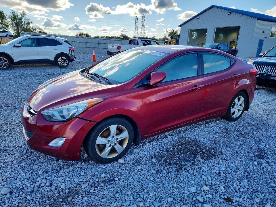 Продаж на аукціоні авто 2013 Hyundai Elantra, vin: 5NPDH4AE6DH424478, номер лоту: 68751346